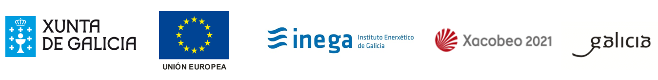 Xunta de Galicia, Unión Europea, INEGA, Xacobeo 2021, Galicia