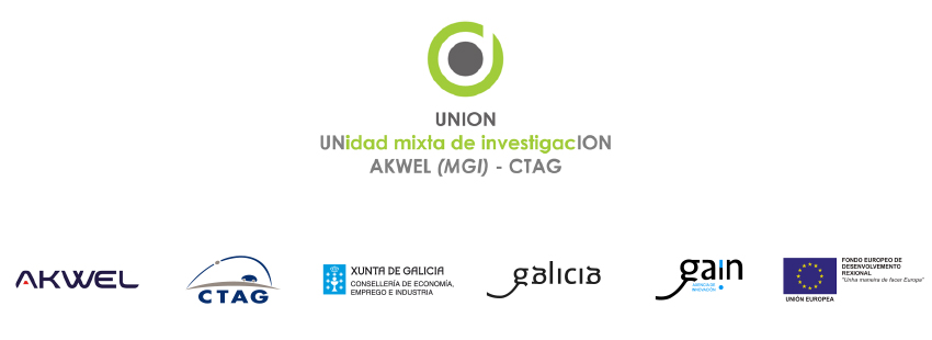 UNION - UNIdad mixta de InvestigacION, AKWEL, CTAG, Xunta de Galicia Consellería de Economía, Emprego e Industria, Galicia